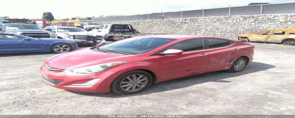 KMHDH4AE9FU310981 2015 HYUNDAI ELANTRA photo no. 2