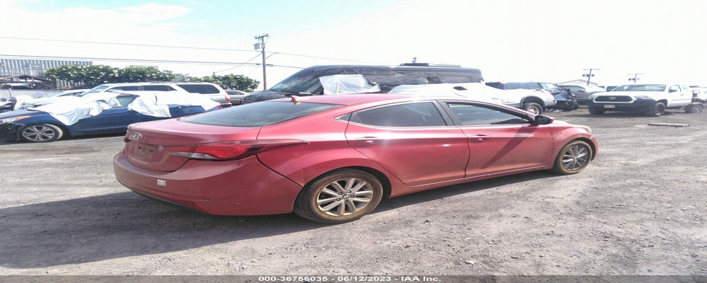 KMHDH4AE9FU310981 2015 HYUNDAI ELANTRA photo no. 4