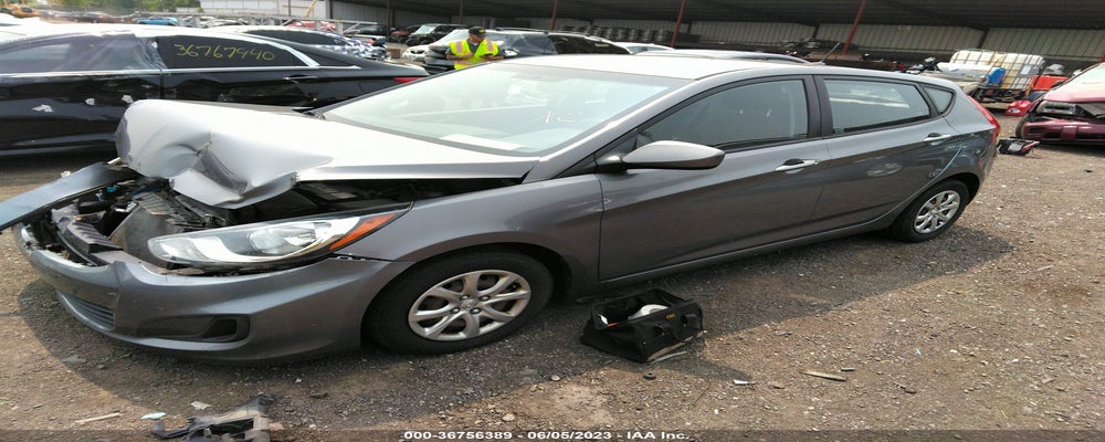 KMHCT5AEXEU166873 2014 HYUNDAI ACCENT photo no. 2