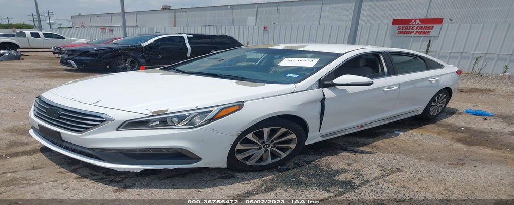 5NPE34AF2FH022648 2015 HYUNDAI SONATA photo no. 2