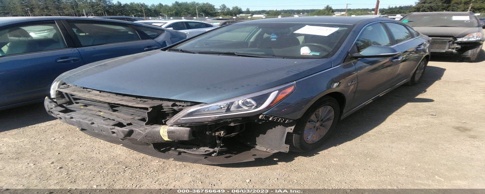 KMHE24L16GA029594 2016 HYUNDAI SONATA HYBRID photo no. 2