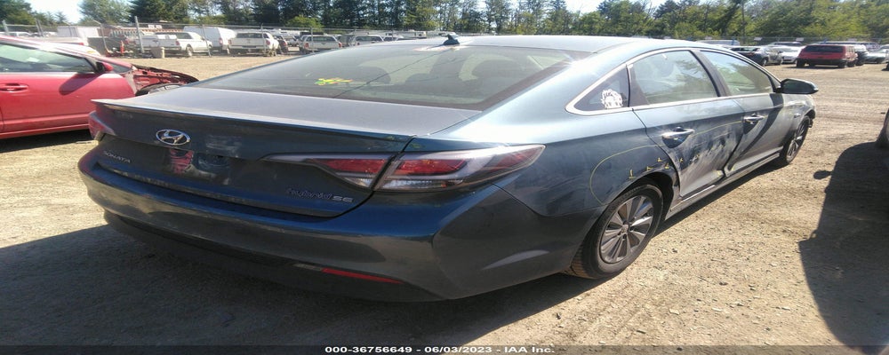 KMHE24L16GA029594 2016 HYUNDAI SONATA HYBRID photo no. 4