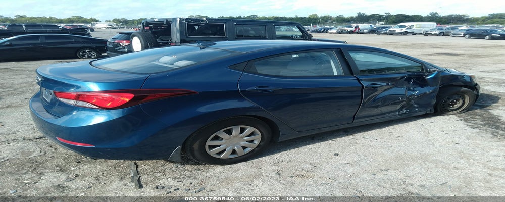 KMHDH4AE8GU600775 2016 HYUNDAI ELANTRA photo no. 4