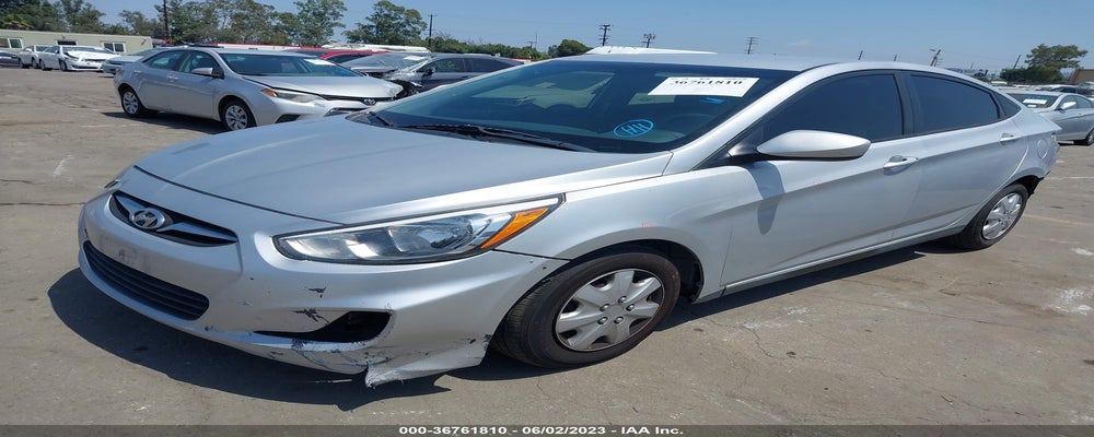 KMHCT4AEXFU920480 2015 HYUNDAI ACCENT photo no. 2