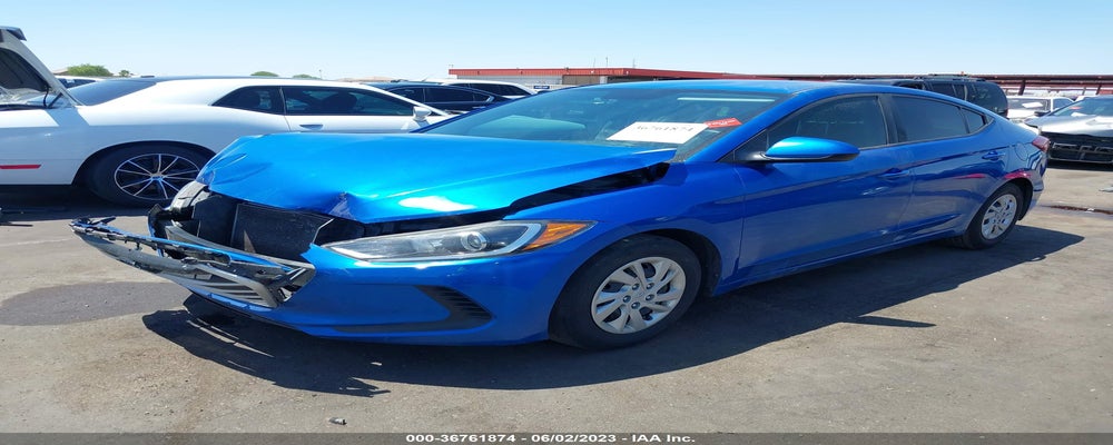 KMHD74LF5HU357761 2017 HYUNDAI ELANTRA photo no. 2