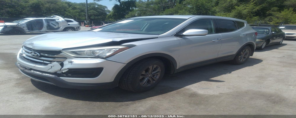 5XYZT3LB8DG054529 2013 HYUNDAI SANTA FE photo no. 2