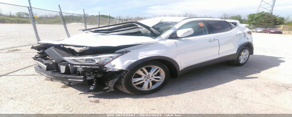 5XYZUDLA2DG063625 2013 HYUNDAI SANTA FE photo no. 2