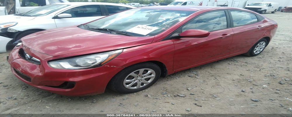 KMHCT4AE1EU697826 2014 HYUNDAI ACCENT photo no. 2