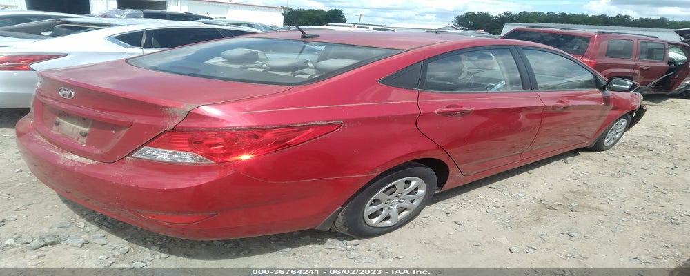 KMHCT4AE1EU697826 2014 HYUNDAI ACCENT photo no. 4