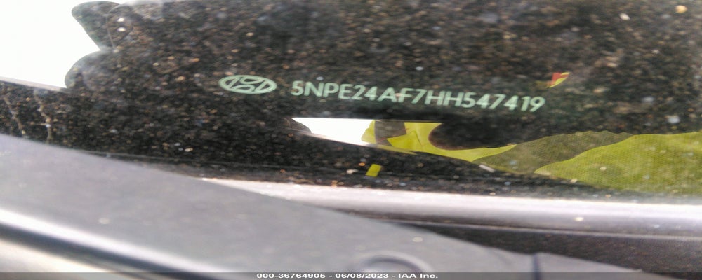 5NPE24AF7HH547419 2017 HYUNDAI SONATA photo no. 9