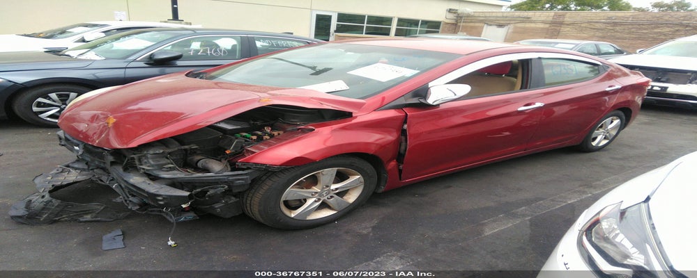 5NPDH4AE7DH365523 2013 HYUNDAI ELANTRA photo no. 2
