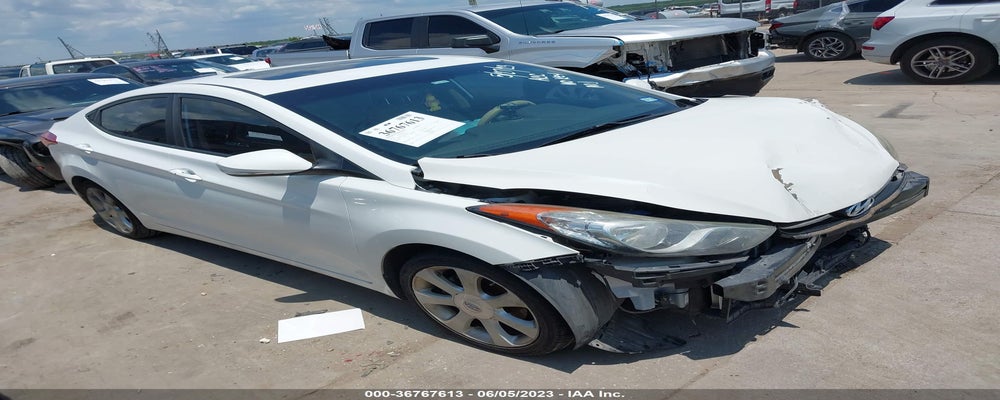 5NPDH4AE4CH100833 2012 HYUNDAI ELANTRA photo no. 1