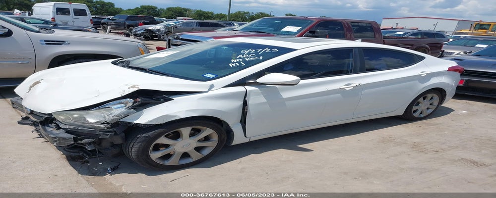 5NPDH4AE4CH100833 2012 HYUNDAI ELANTRA photo no. 2