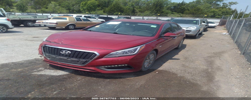 KMHE24L19GA025698 2016 HYUNDAI SONATA HYBRID photo no. 2