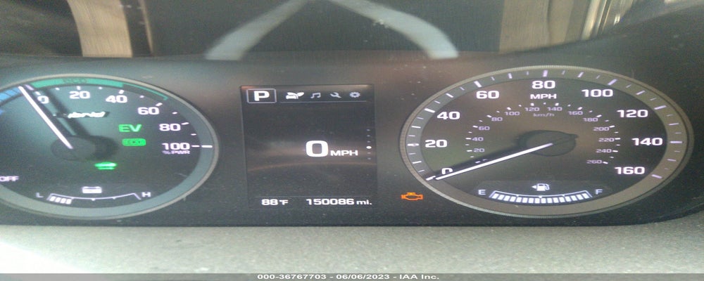 KMHE24L19GA025698 2016 HYUNDAI SONATA HYBRID photo no. 7
