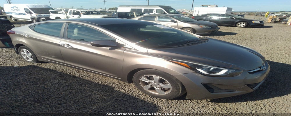 5NPDH4AE1EH514347 2014 HYUNDAI ELANTRA photo no. 3
