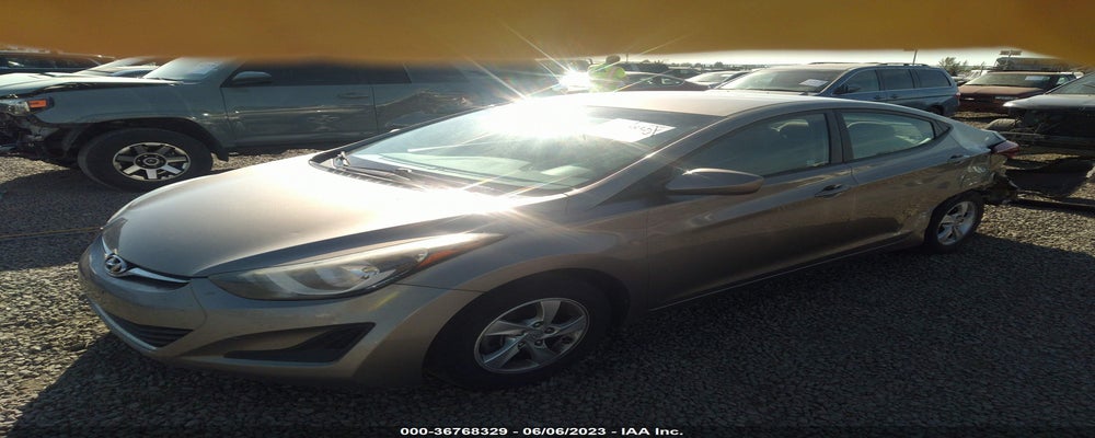 5NPDH4AE1EH514347 2014 HYUNDAI ELANTRA photo no. 2