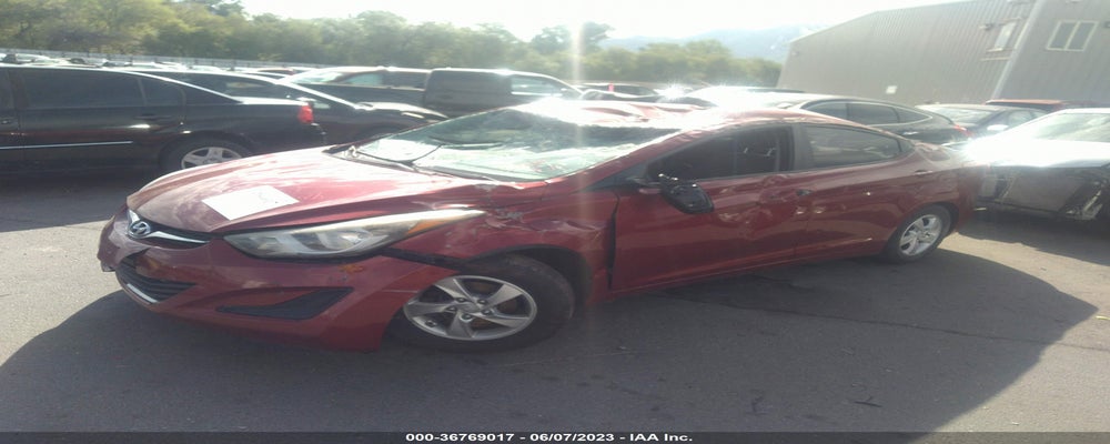 5NPDH4AE7EH535672 2014 HYUNDAI ELANTRA photo no. 2