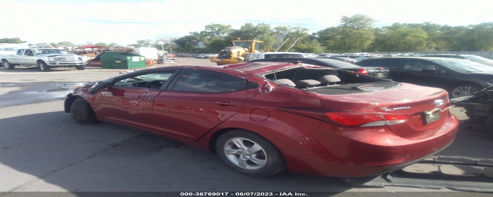 5NPDH4AE7EH535672 2014 HYUNDAI ELANTRA photo no. 3