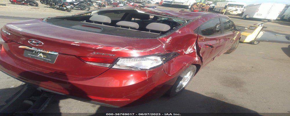 5NPDH4AE7EH535672 2014 HYUNDAI ELANTRA photo no. 4