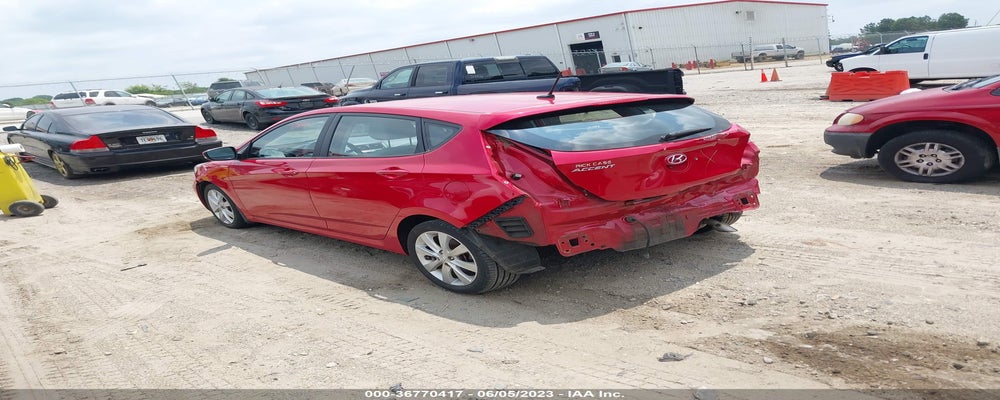 KMHCU5AEXDU119001 2013 HYUNDAI ACCENT photo no. 3