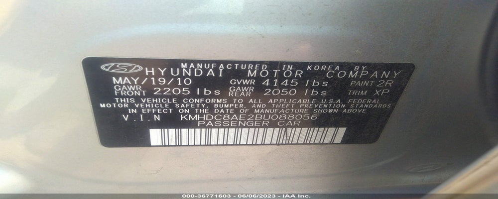 KMHDC8AE2BU088056 2011 HYUNDAI ELANTRA TOURING photo no. 9