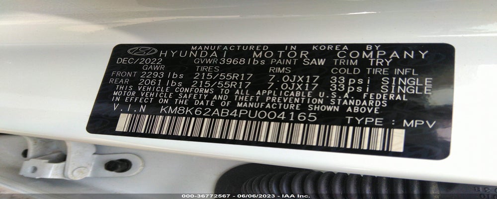 KM8K62AB4PU004165 2023 HYUNDAI KONA photo no. 9