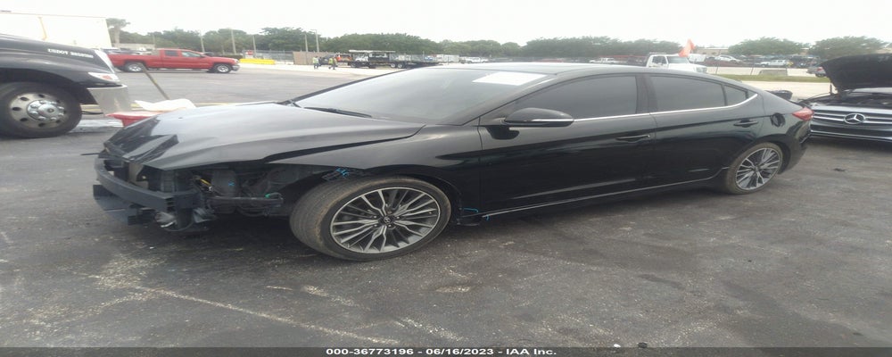 KMHD04LBXJU479118 2018 HYUNDAI ELANTRA photo no. 2