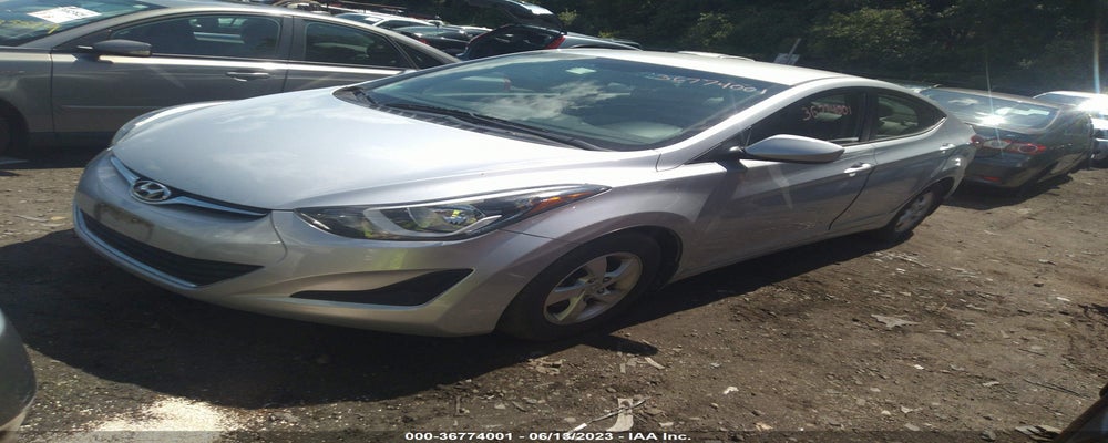 5NPDH4AE0EH464878 2014 HYUNDAI ELANTRA photo no. 2