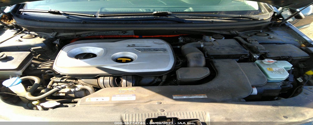 KMHE34L19GA031420 2016 HYUNDAI SONATA HYBRID photo no. 10