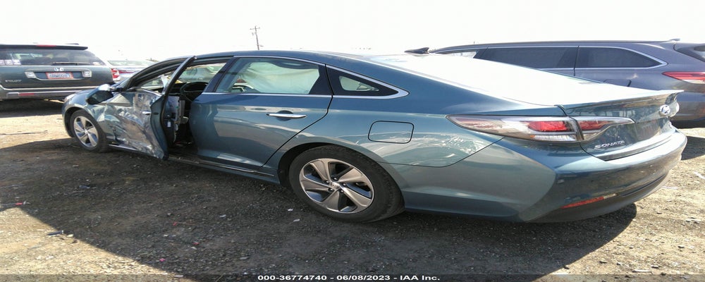 KMHE34L19GA031420 2016 HYUNDAI SONATA HYBRID photo no. 3