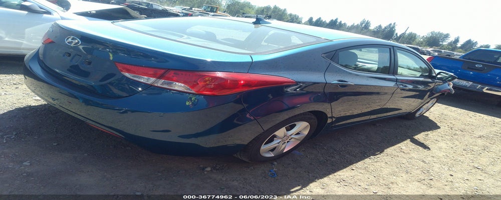 KMHDH4AE8DU006134 2013 HYUNDAI ELANTRA photo no. 4