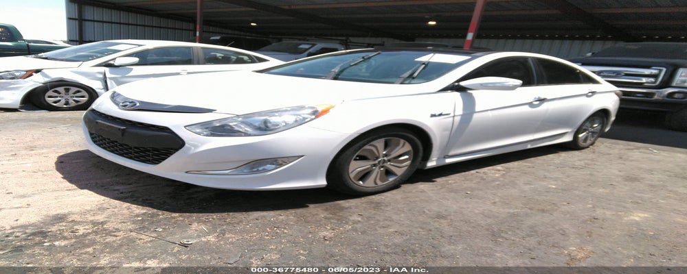 KMHEC4A44EA105675 2014 HYUNDAI SONATA HYBRID photo no. 2