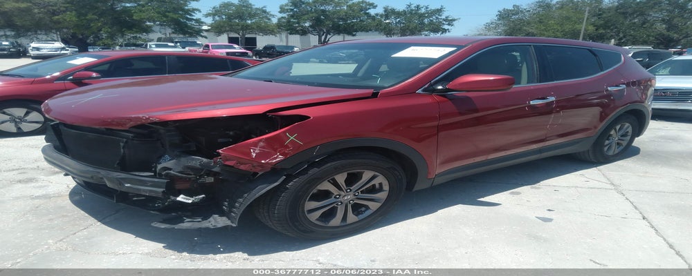 5XYZT3LB2DG003270 2013 HYUNDAI SANTA FE photo no. 2