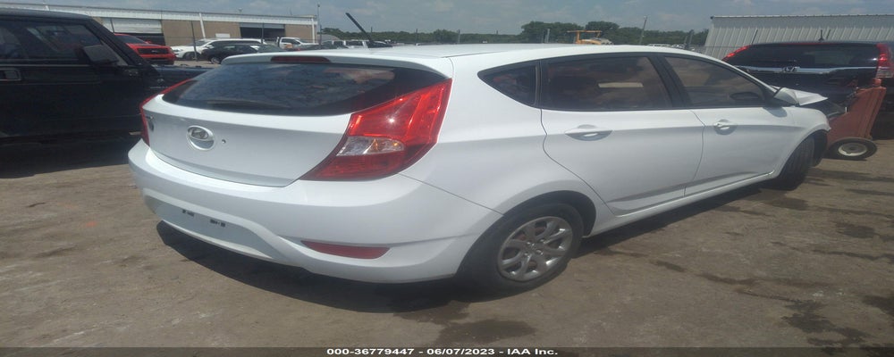 KMHCT5AE7EU187602 2014 HYUNDAI ACCENT photo no. 4