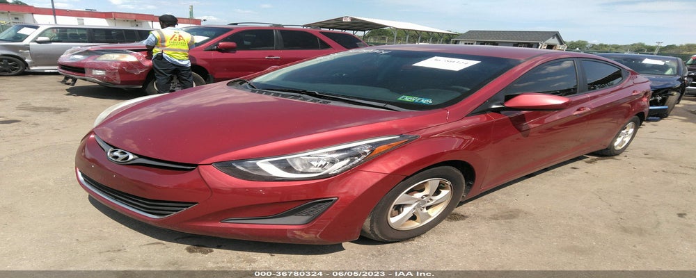 5NPDH4AE8EH531002 2014 HYUNDAI ELANTRA photo no. 2