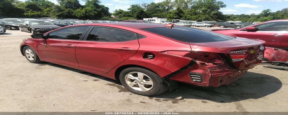 5NPDH4AE8EH531002 2014 HYUNDAI ELANTRA photo no. 3