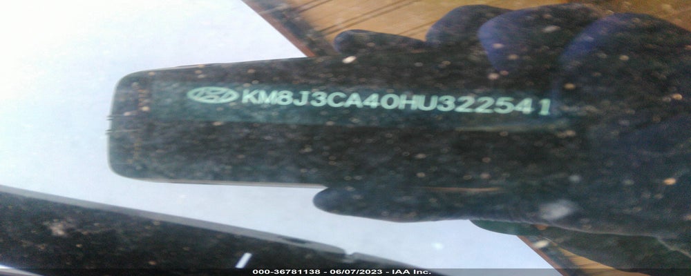 KM8J3CA40HU322541 2017 HYUNDAI TUCSON photo no. 9