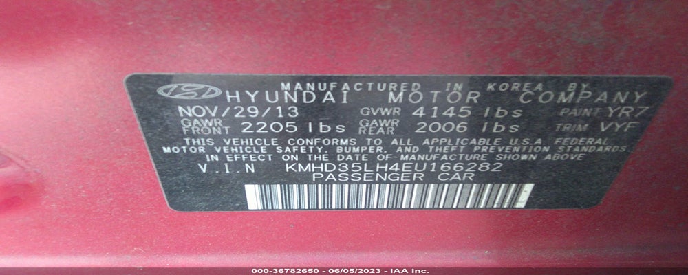 KMHD35LH4EU166282 2014 HYUNDAI ELANTRA GT photo no. 9