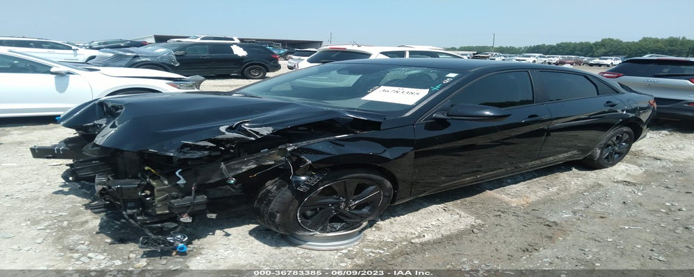 KMHLS4AG9MU180261 2021 HYUNDAI ELANTRA photo no. 2