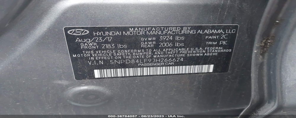 5NPD84LF9JH266624 2018 HYUNDAI ELANTRA photo no. 9