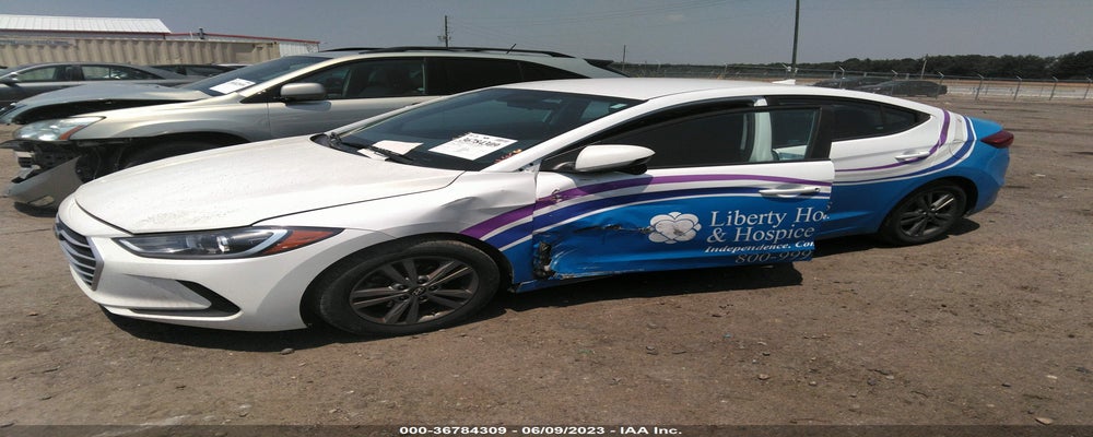 5NPD84LF5JH226606 2018 HYUNDAI ELANTRA photo no. 2