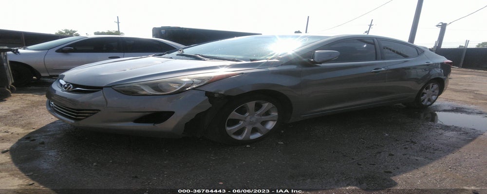 KMHDH4AE2CU466484 2012 HYUNDAI ELANTRA photo no. 2