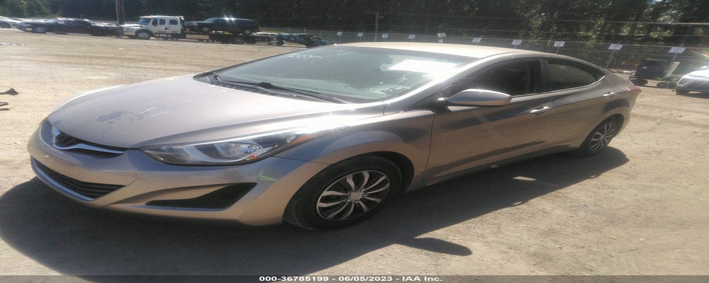 5NPDH4AE2GH701678 2016 HYUNDAI ELANTRA photo no. 2