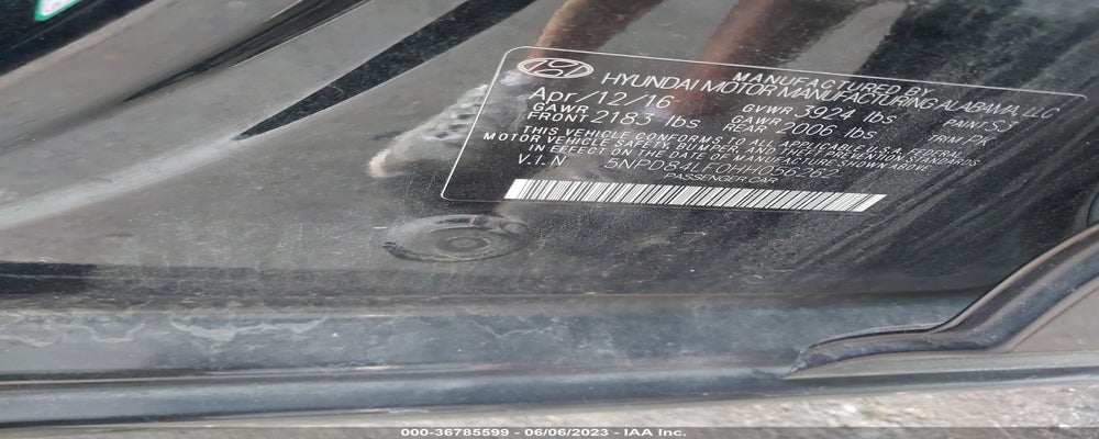 5NPD84LF0HH056262 2017 HYUNDAI ELANTRA photo no. 9