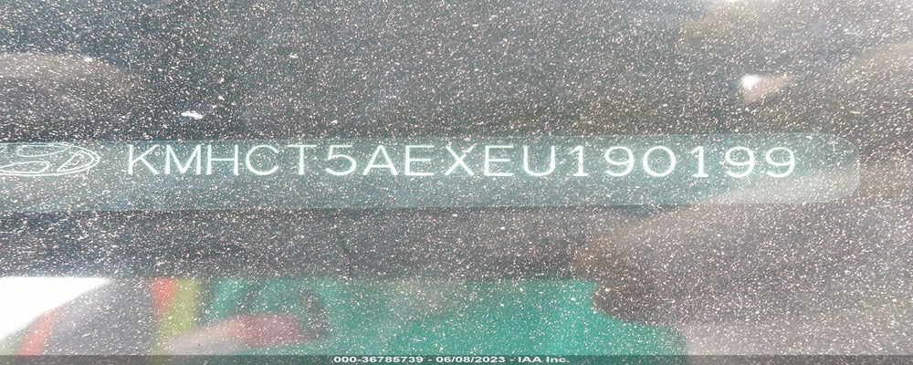 KMHCT5AEXEU190199 2014 HYUNDAI ACCENT photo no. 9