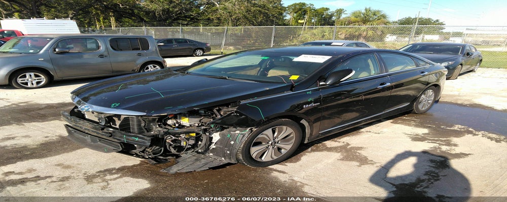 KMHEC4A43EA108745 2014 HYUNDAI SONATA HYBRID photo no. 2