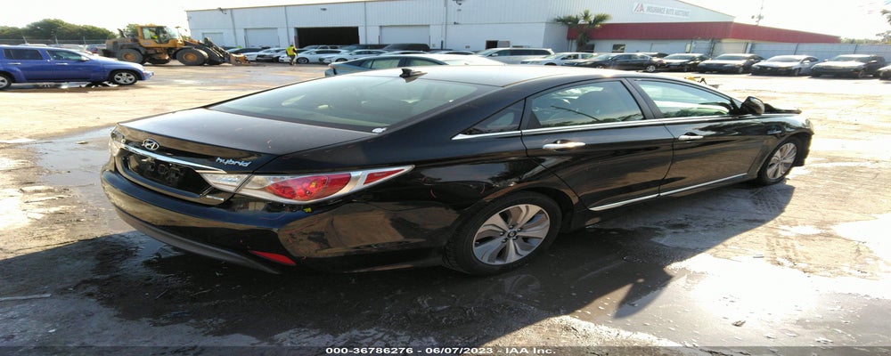 KMHEC4A43EA108745 2014 HYUNDAI SONATA HYBRID photo no. 4