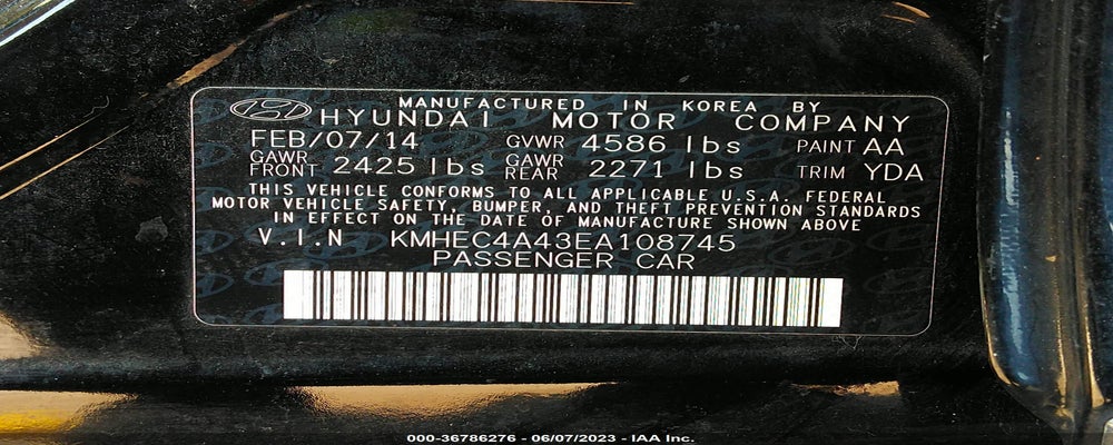 KMHEC4A43EA108745 2014 HYUNDAI SONATA HYBRID photo no. 9