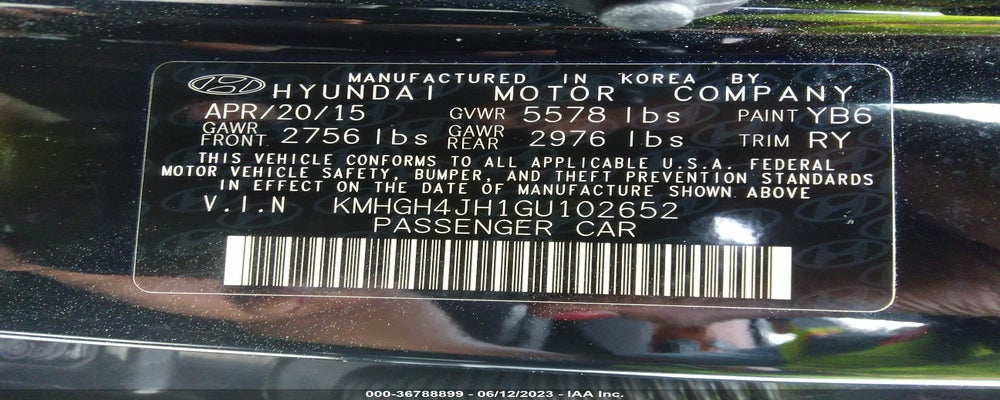 KMHGH4JH1GU102652 2016 HYUNDAI EQUUS photo no. 9
